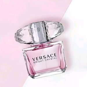 Versace Bright Crystal Pink and Clear Bottle